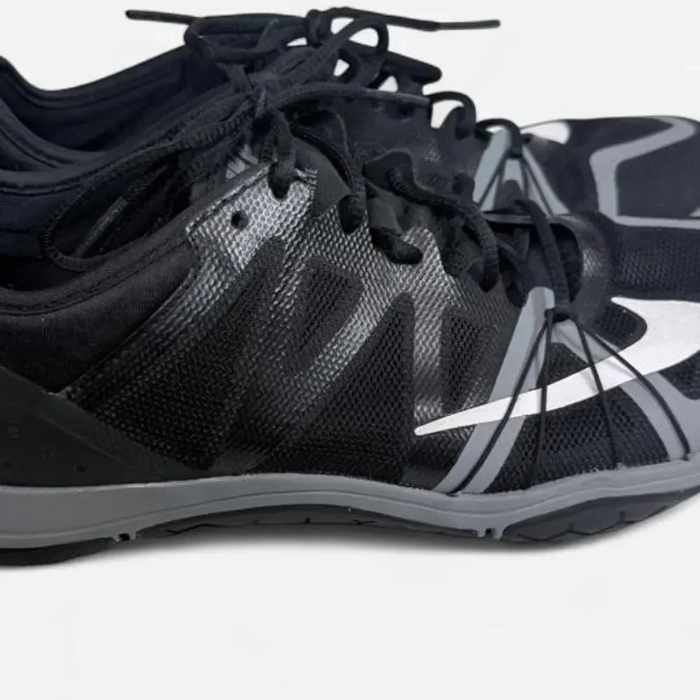 Nike Free Cross Compete Women’s 7.5 Black Grey Training Shoes Cross Trainers